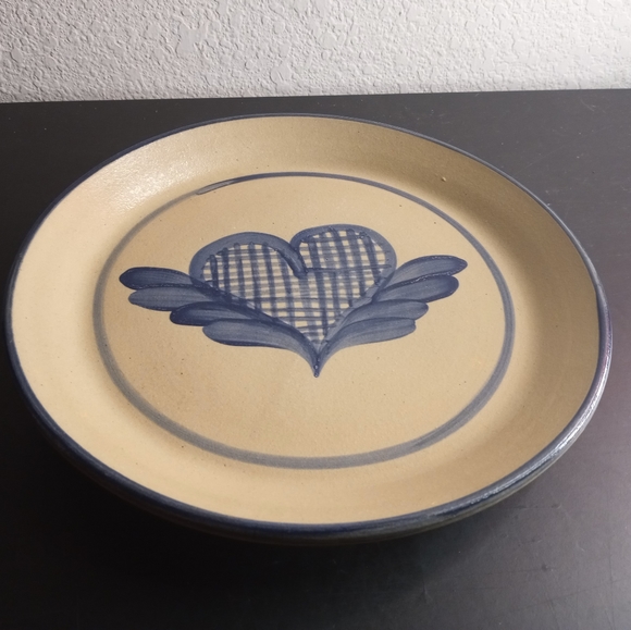 VTG Rowe Art Pottery Stoneware 9" Plate - Picture 3 of 6